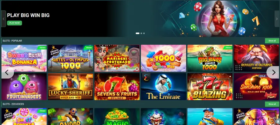 22casino